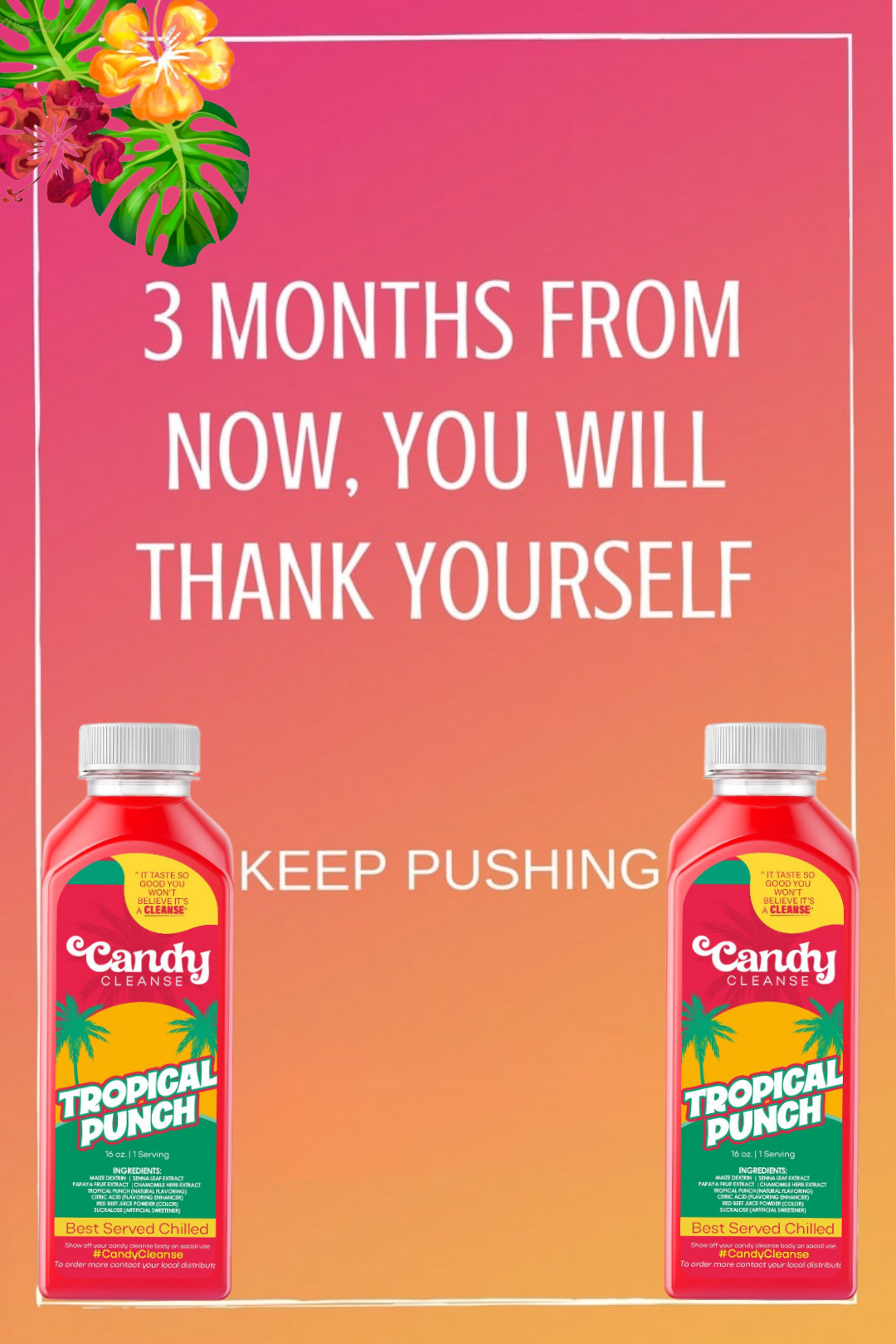 Candy Cleanse Tropical Punch 5 Day Supply