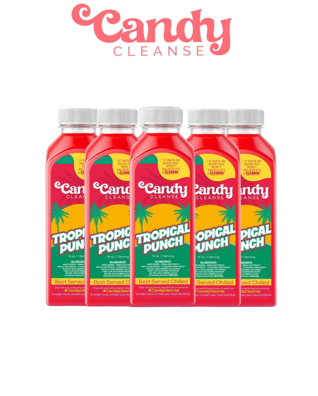 Candy Cleanse Tropical Punch 5 Day Supply